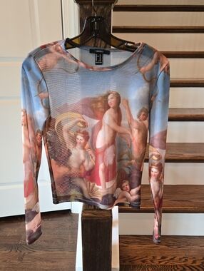Renaissance Mesh Top